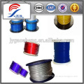 7x7 3mm-4mm nylon coating wire rope